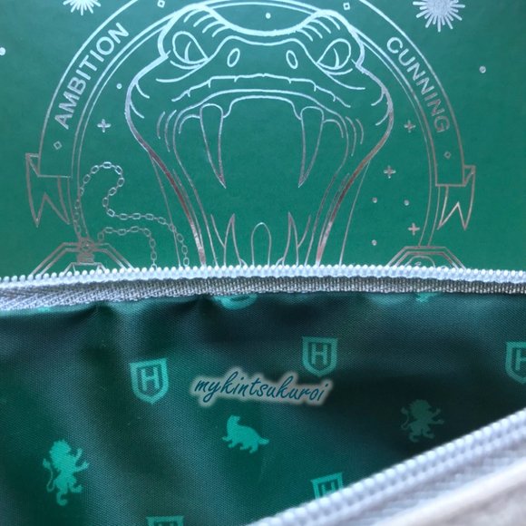 ✨2/$50 🐍 Harry Potter Slytherin Makeup Bag 🐍 - Picture 4 of 4